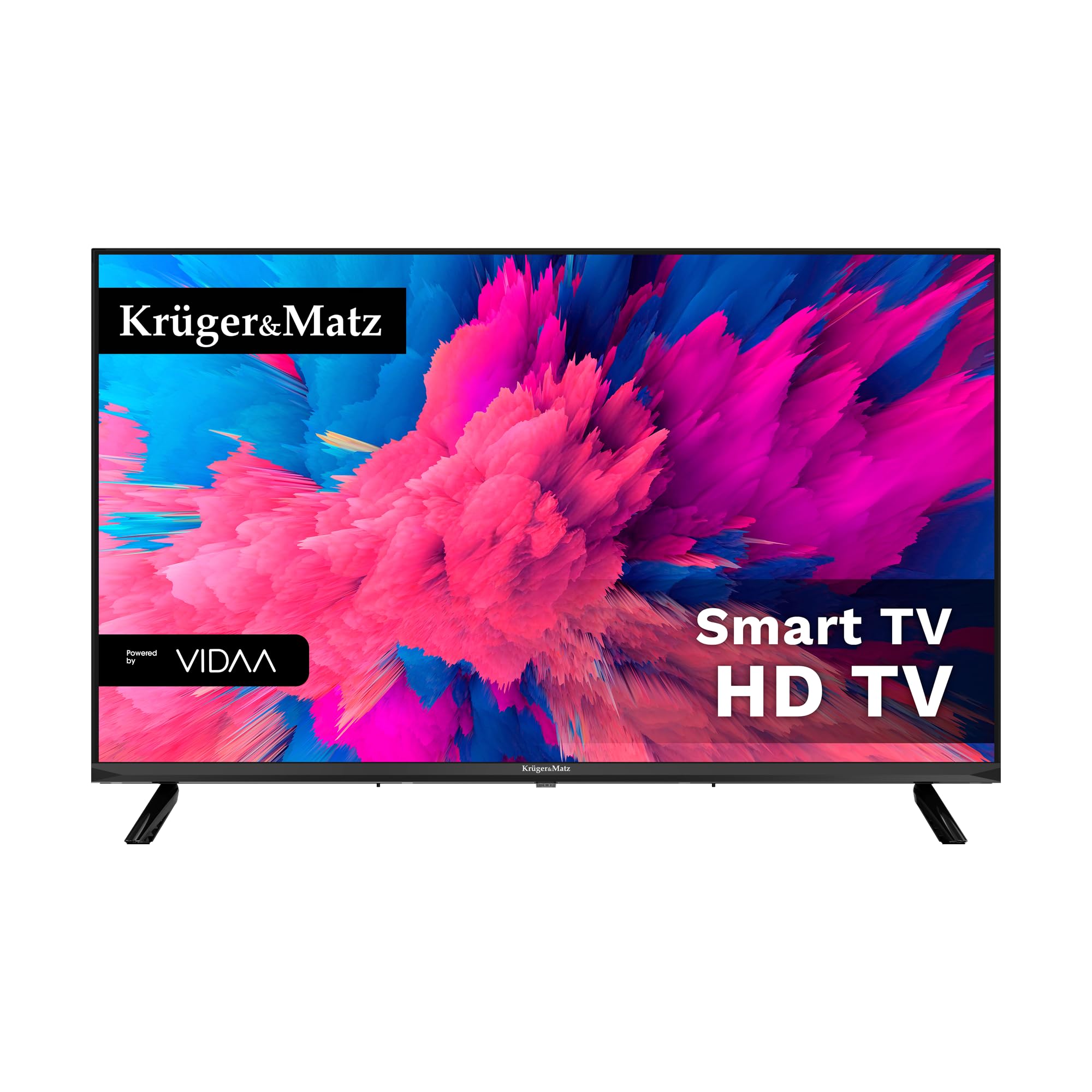 Kruger&Matz Telewizor 32" HD SmartTV Vidaa Dolby Digital DVB-T2/S2 H.265 Hevc