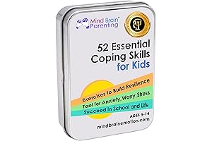 52 Essential Coping Skills for Kids: Mindfulness CBT Cards for Kids' Mental Health