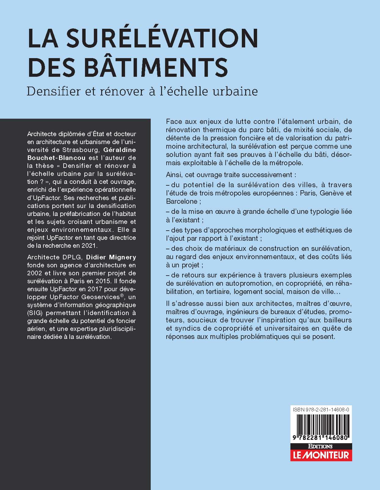 La surélévation des bâtiments: Densifier et rénover à l'échelle urbaine
