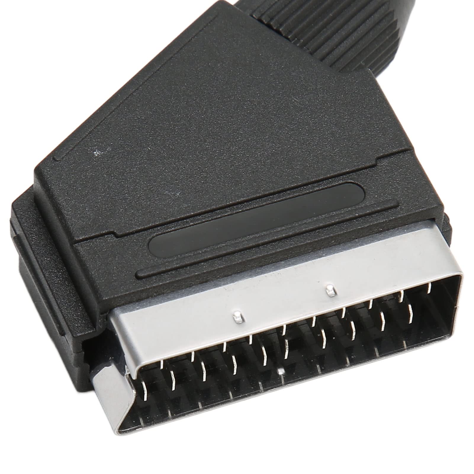 uhddadi Scart naar HDMI adapter met HDMI kabel, Full HD 720P/1080P Switch Video Audio Converter voor HDTV Monitor STB VHS Xbox PS3 Sky Blu-ray DVD-speler