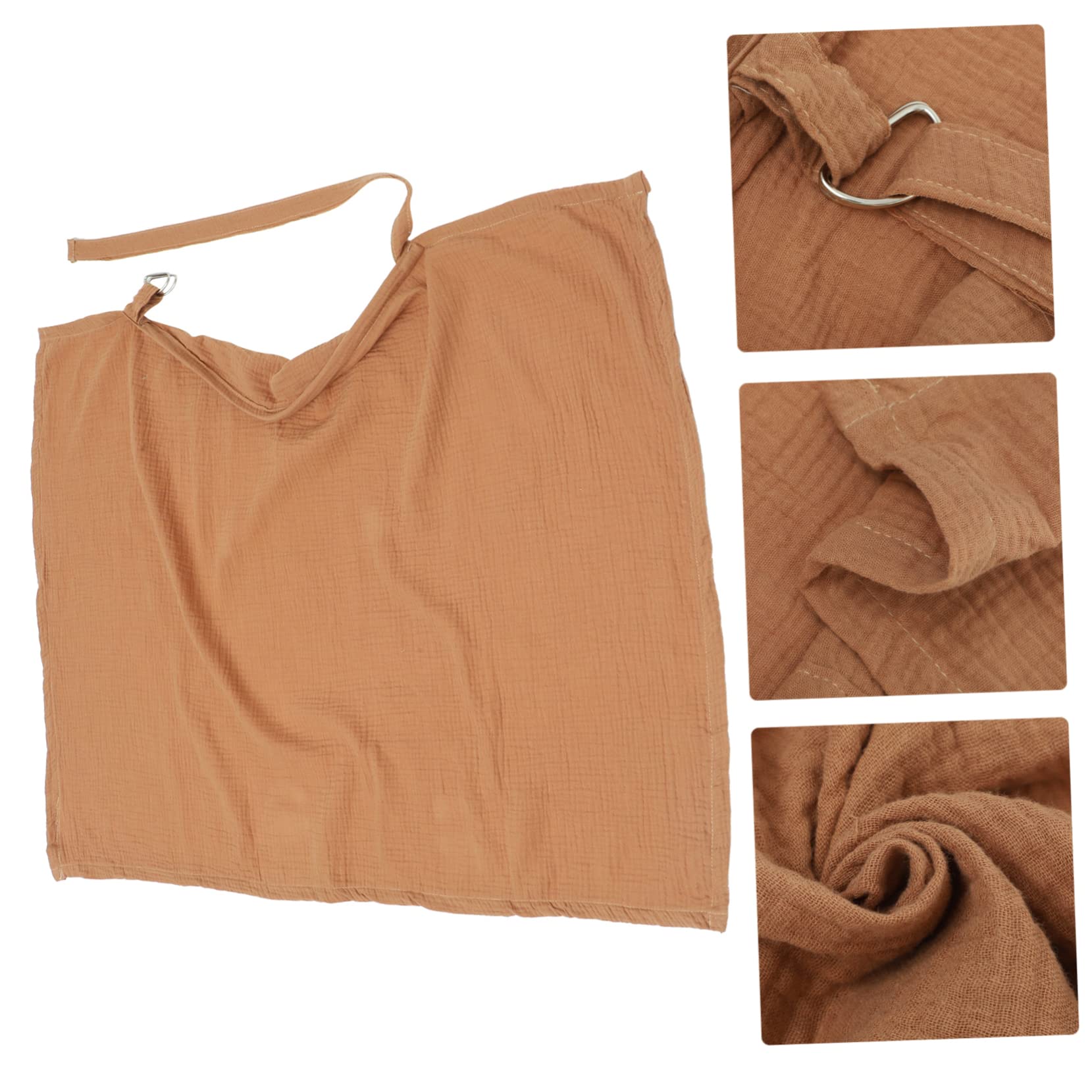 KOMBIUDA 3pièces Couverture Allaitement Coton Pour Maman Respirant Et Confortable Pour Extérieur Voyages Réutilisable Et Lavable