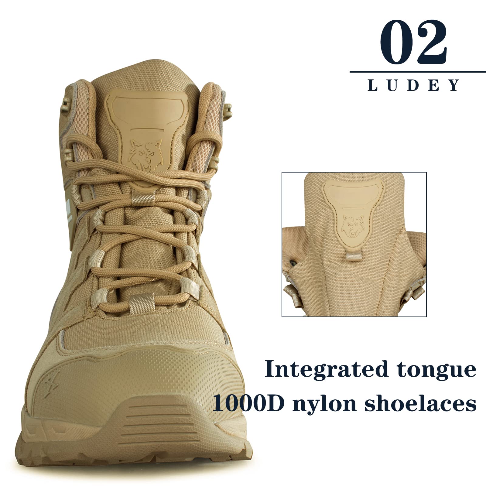 Buty Wojskowe dla Mężczyzn - Taktyczne, Bojowe, Antypoślizgowe, Policyjne, Patrolowe, Outdoor, Podróżne, Robocze, Trekkingowe, Biegowe