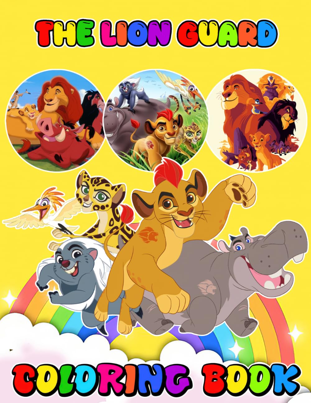 Gu-ard's Coloring Book: A Jumbo Coloring for Kids Ages 4-7,8-12, Girls, and Adults | With +50 High Quality Coloring Pages for Stress Relief and Relaxation
