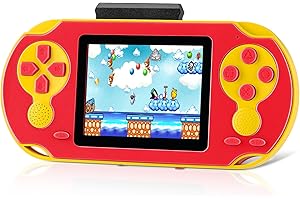16 Bit Handheld Game Consoles for Kids with 230 Built-in Games