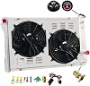 ALLOYWORKS 4 Row Full Aluminum Radiator 2 x 12 Fan Shroud Thermostat For Chevy CamaroPontiac Firebird Trans Am 1982-1992 Radiators