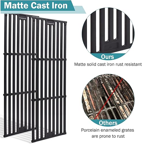 Miniatura 8 de Criditpid Piezas de parrilla para modelos Chargriller 5050, 5650, 3001, 3030, 5072, 3008, 4000, 5252, 5050, placa de calor de acero de porcelana,