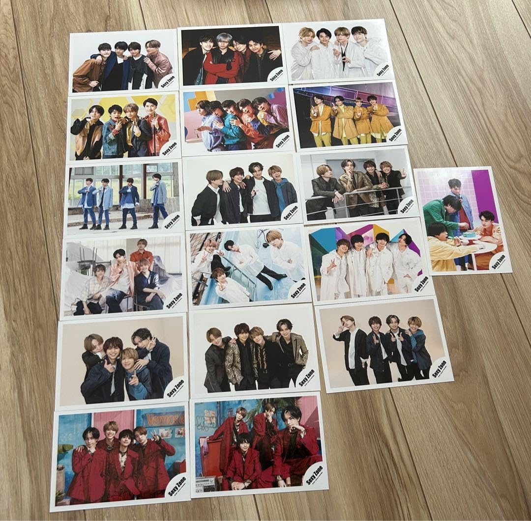 Amazon.co.jp: SexyZone 集合 公式写真 セクゾ まとめ売り 