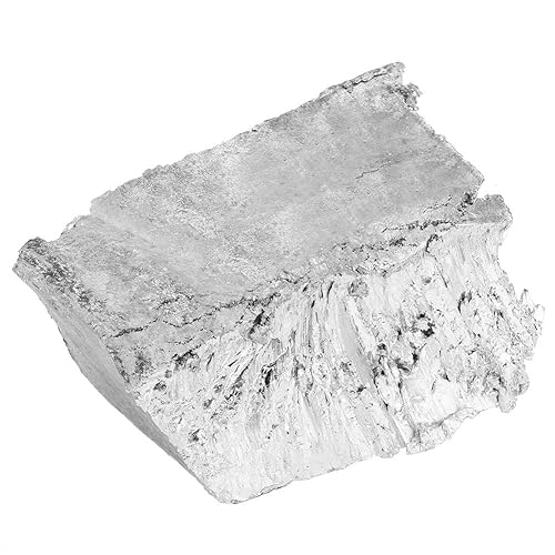 Zinc de alta pureza, práctico 2.2 lbs 2.2 libras de alta pureza 99.995% Zinc Zn Bloque de trozos de metal Lingote de muestra para experimentos o