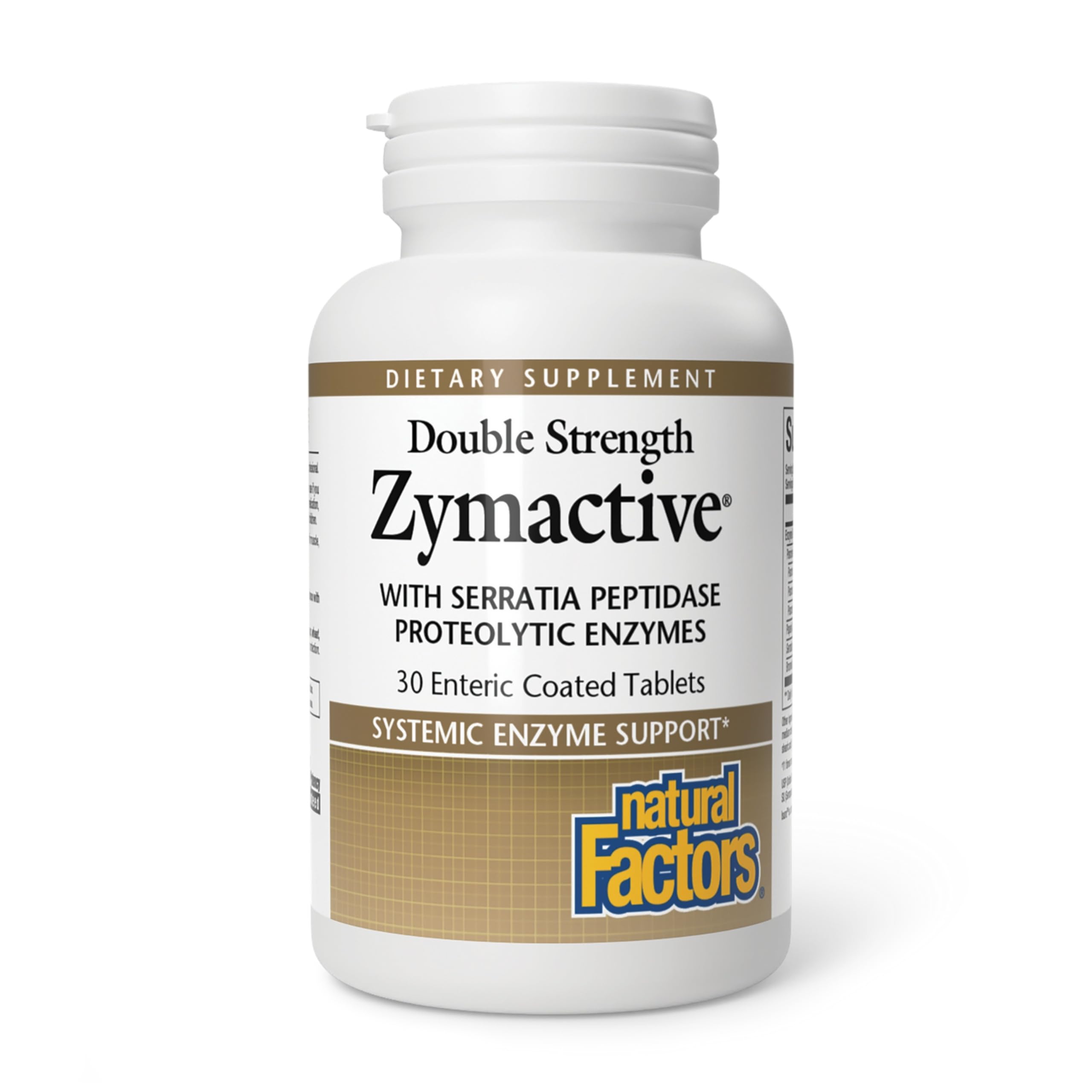 Amazon.com: Natural Factors - Zymactive Proteolytic Enzyme Double