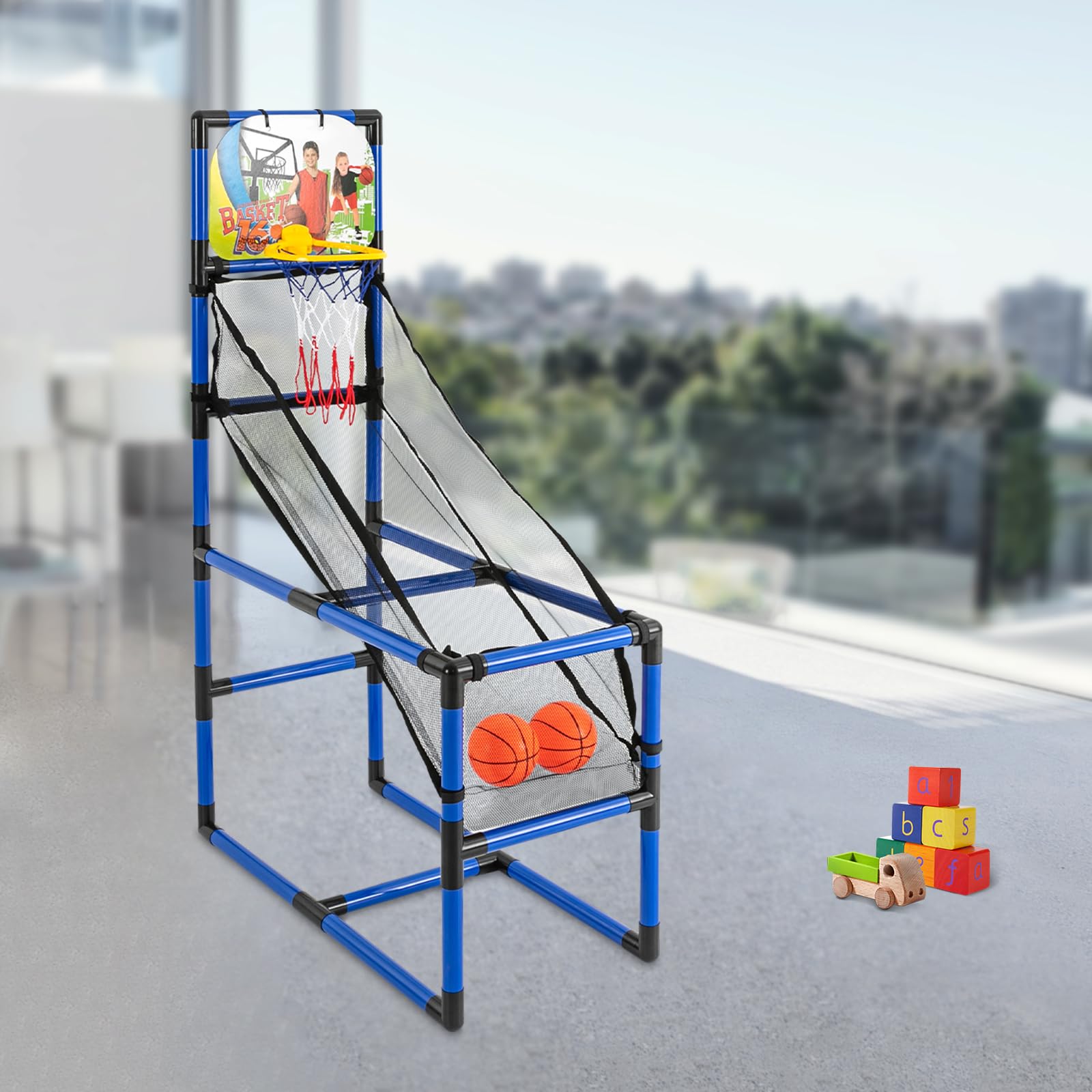 Machine de basket-ball Arcade - Pliable - Jeu de basket-ball électronique