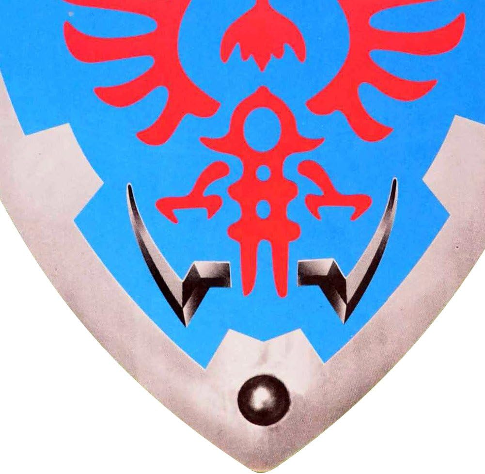 Armory Replicas - Hylian Hyrule Foam Shield LARP - Perfect Costume for LARP, Cosplay, and Conventions