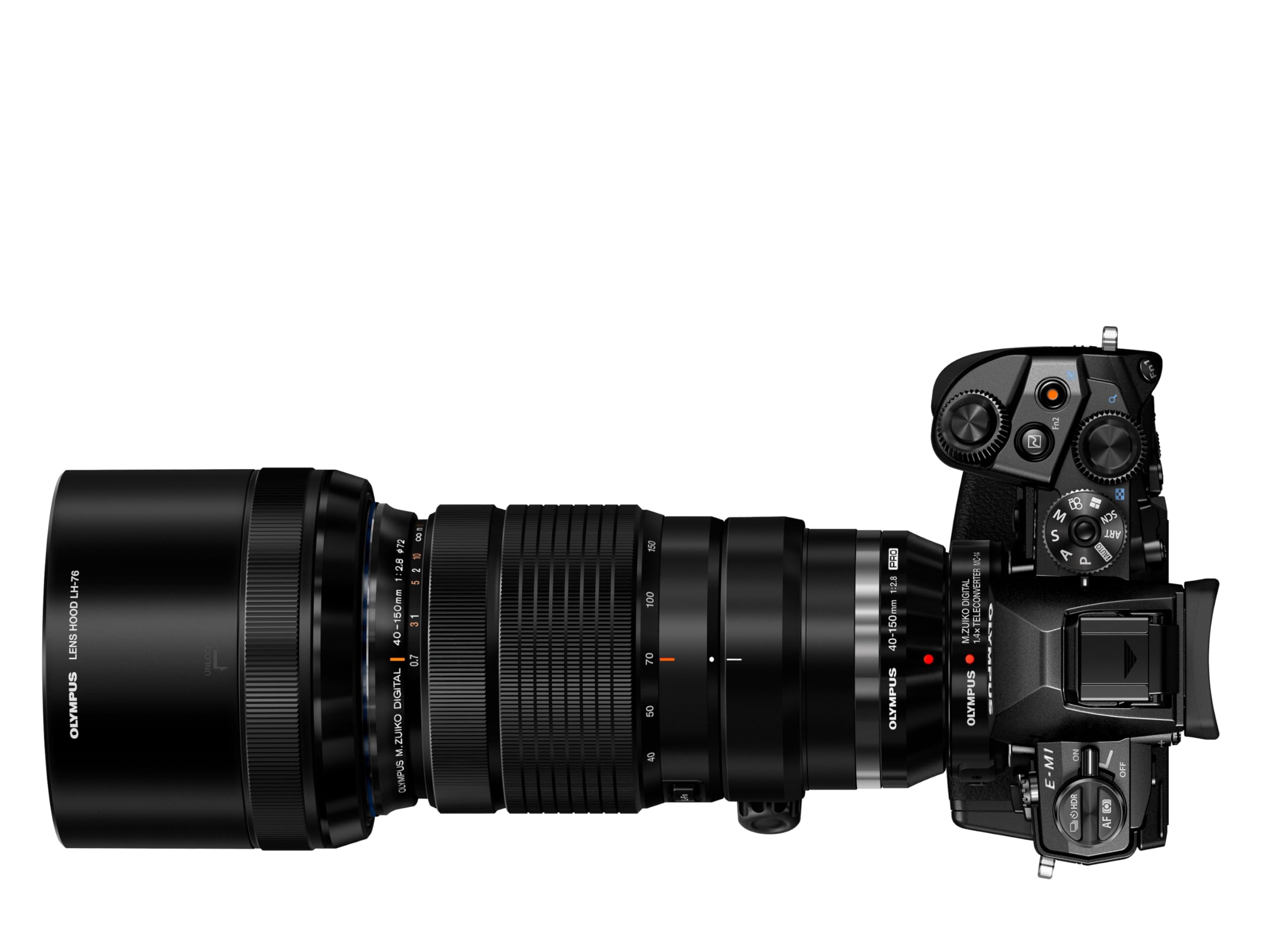 Olympus V315050BE000 Objectif pour Appareil Photo Reflex 40-150 mm Noir