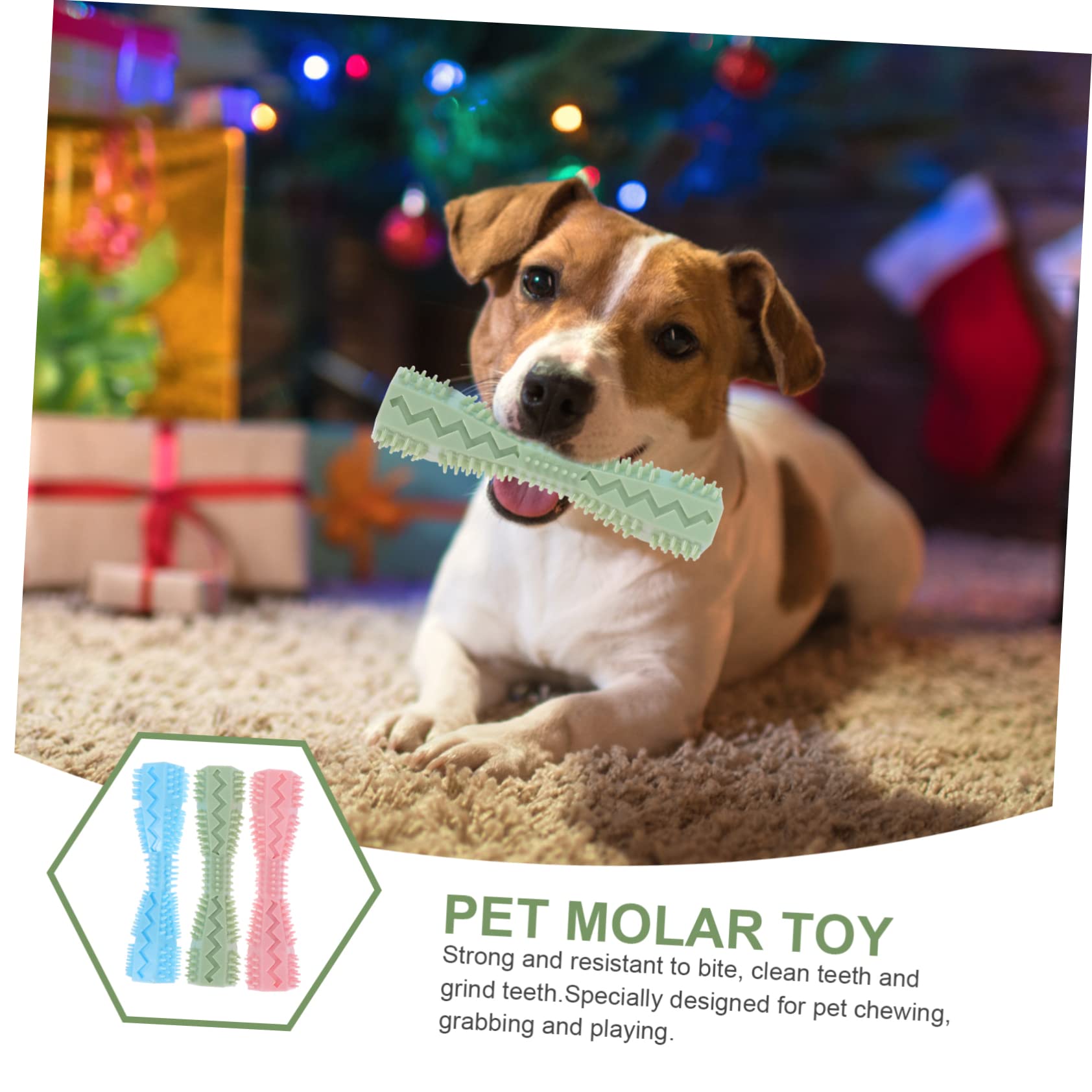 BESPORTBLE 9pezzi Giocattoli Masticabili Per Cani Giocattoli Per Cuccioli Resistente Molar Plaything Per Pet e Perfetti Per Allenare Denti e La Noia