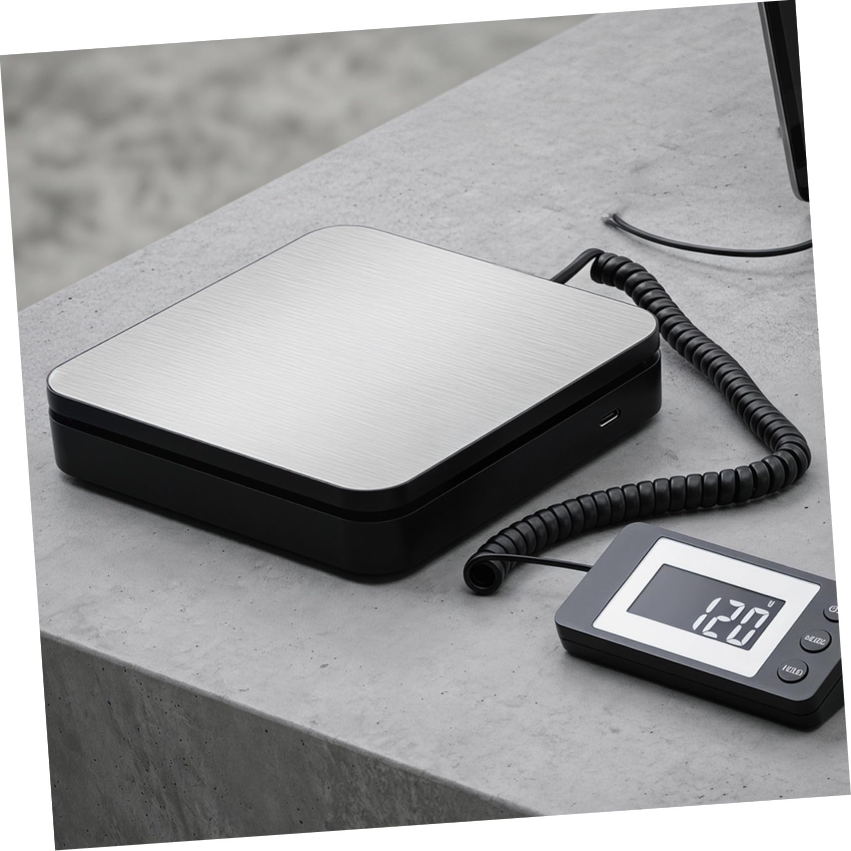 Balance à Bagages Électronique Portable 50kg, Affichage Lcd, Maintien