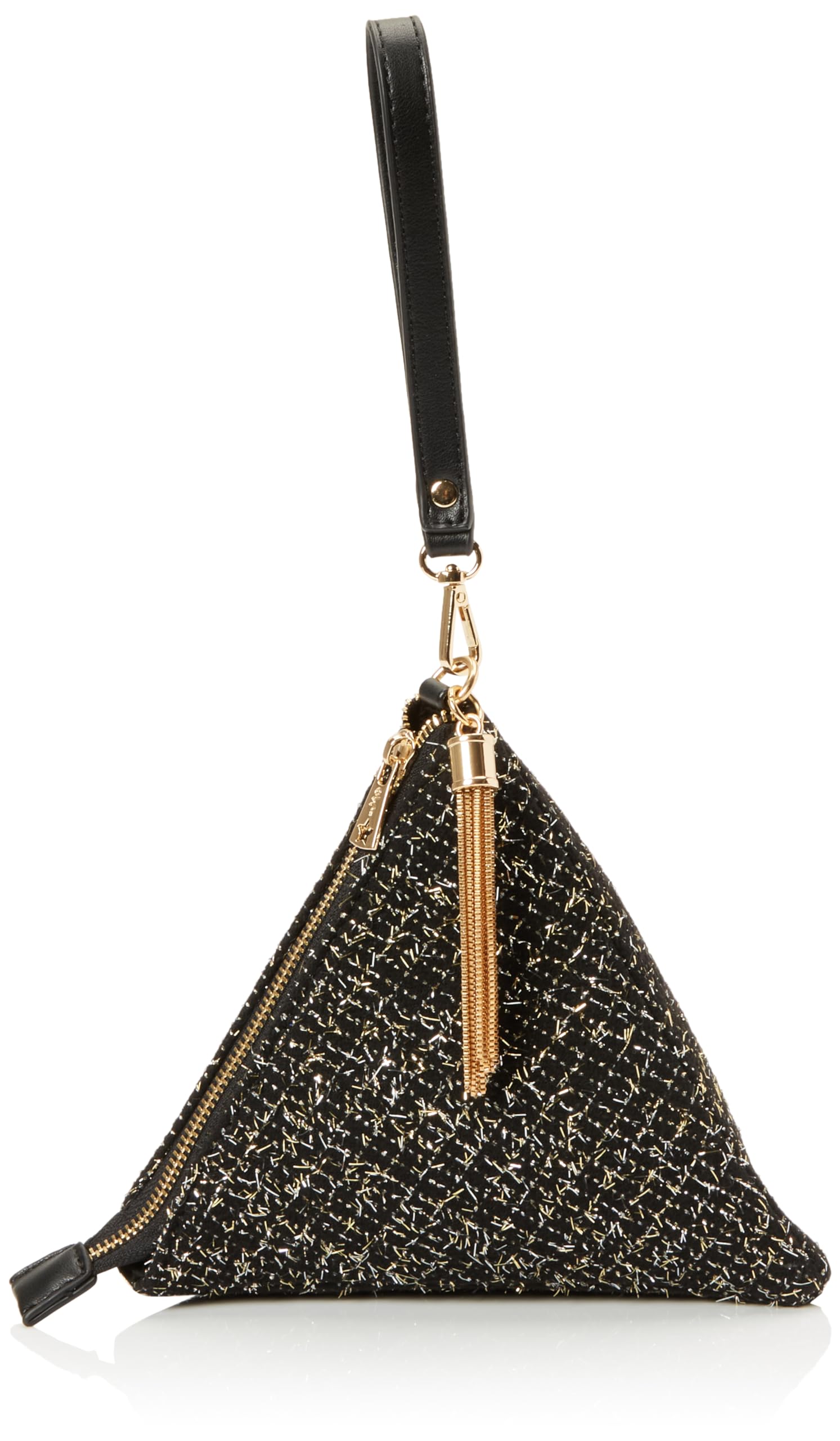 SIVENE Women Abendtasche Clutch/Evening Bag, Black Multi-Coloured, One Size