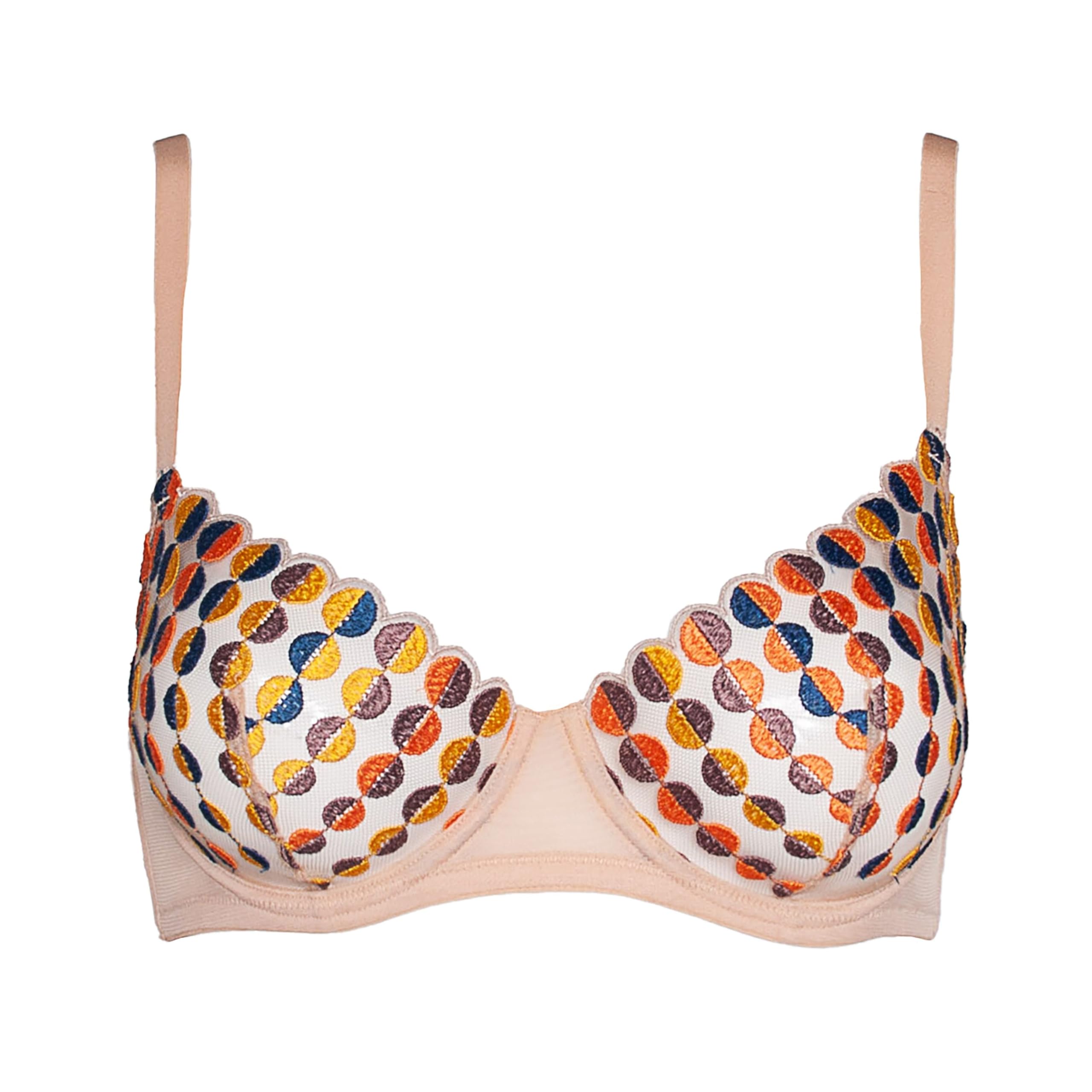 Huit Dic-c5 (Imprimir 36d) Sujetador Tipo Balconet, Estampado, 80D para Mujer