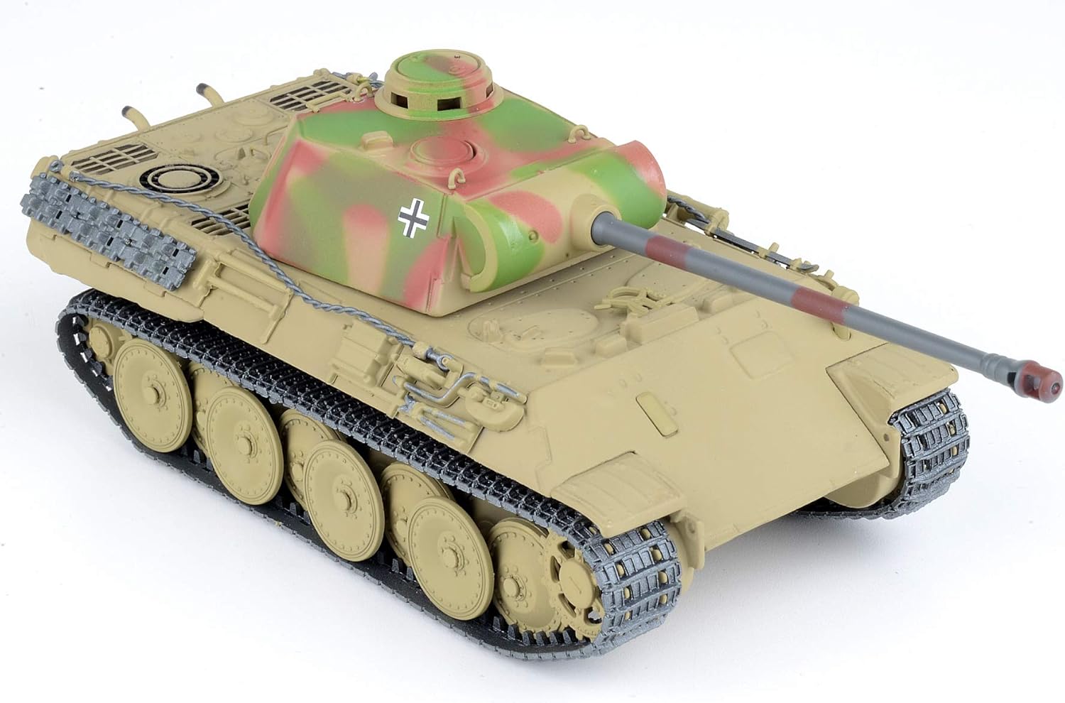 Corgi Diecast Tank - CC60215 Panzerkampfwagen V Panther - Ausf D - German Military Metal Tank Toy Detailed Armored Vehicle - Die Cast World War II Models for Adults, Brown and Green