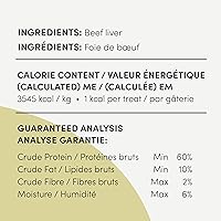 Vista 8 de Mini entrenadores de hígado de res liofilizado 1.8 oz