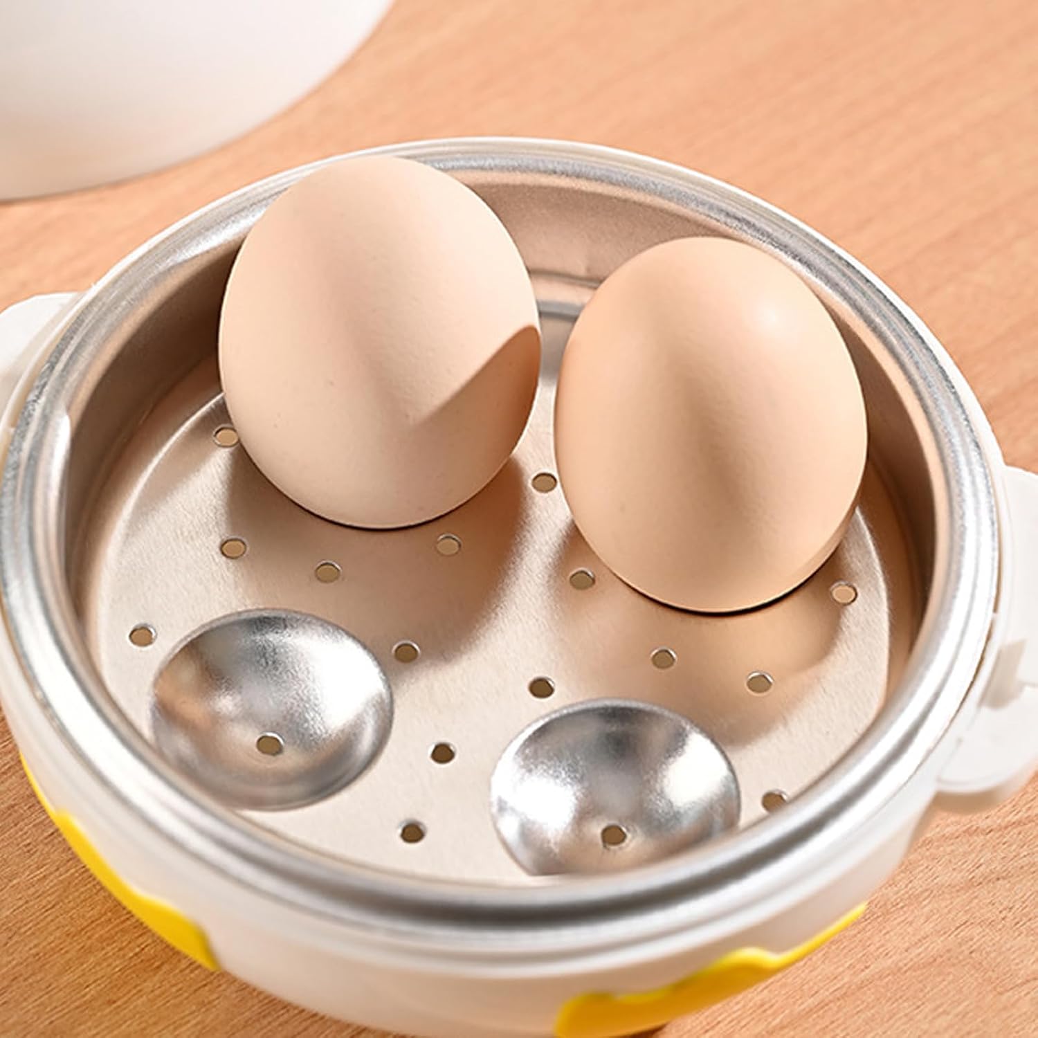 Multi Use Microwave Eggs Cooker Shape Design Time Saving Appliance for Rice and Vegetables Family Kitchen Eggs Steamer