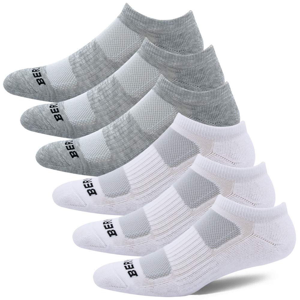 Women's Athletic Low Ankle Cushion Socks (6 Pairs)