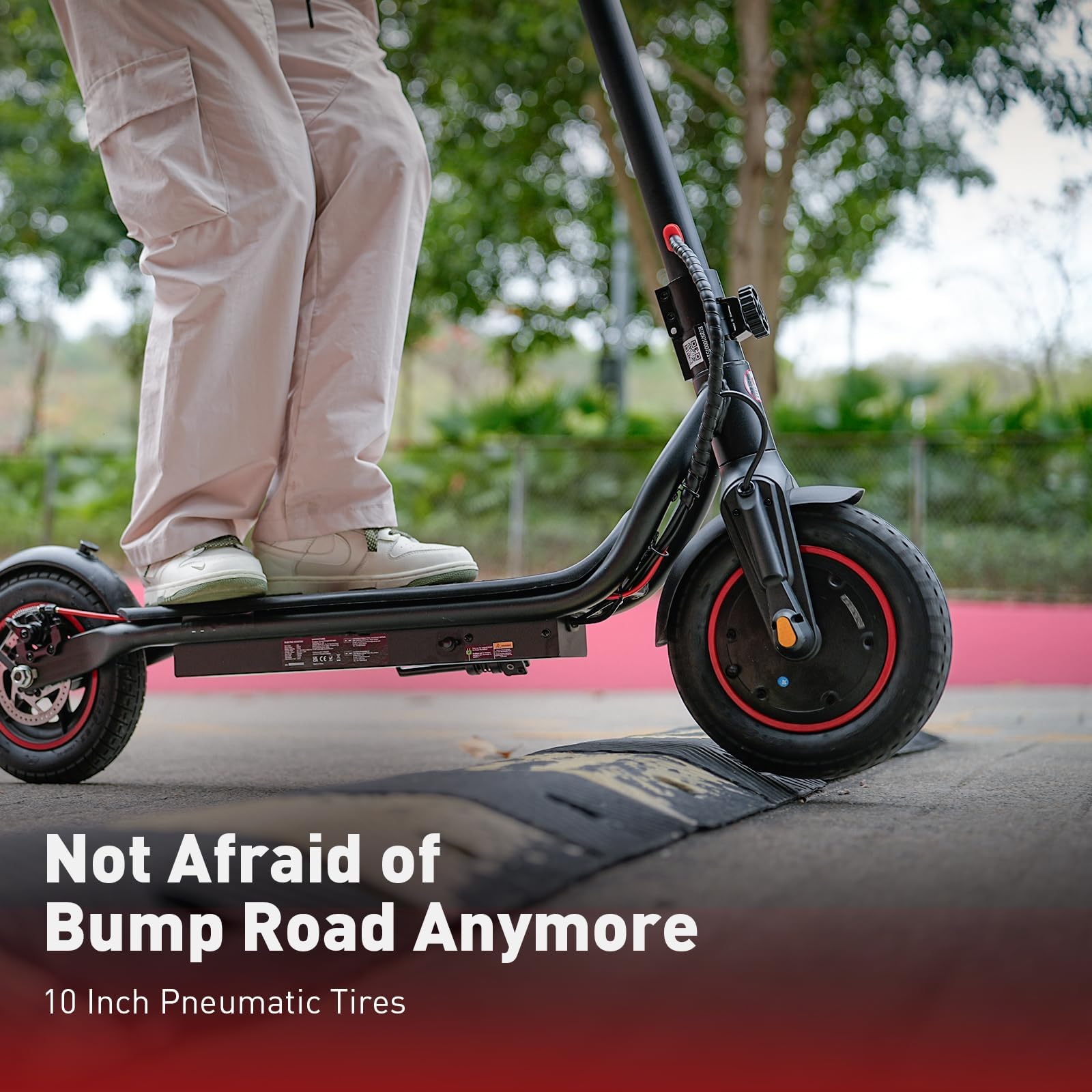 iScooter Electric Scooter Adults & Big Kids, 500/650 Peak Power, Up to 15/18/25 Miles Range, 19/22/25 MPH Top Speed, Cruise Control, Dual Braking System, Foldable E Scooter for Commuting & Campus Use