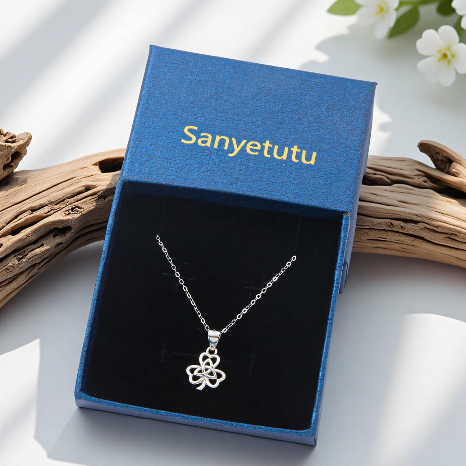 Sterling Silver Celtic Knot Infinity Love Pendant Necklace, 925 Silver, Women's Jewelry Gift - Image 6