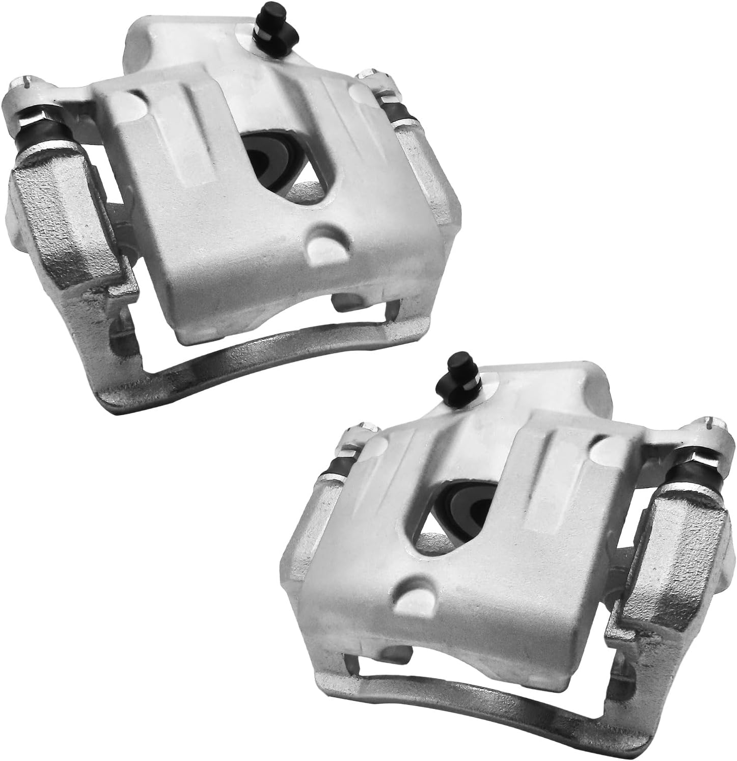 Anpulsero Rear Disc Brake Caliper Assembly with Bracket Compatible with Select GMC, Buick, Saturn, Chevy and Cadillac Models - Acadia (Limited), Enclave, Outlook, Traverse, XTS | Rear Brake Calipers