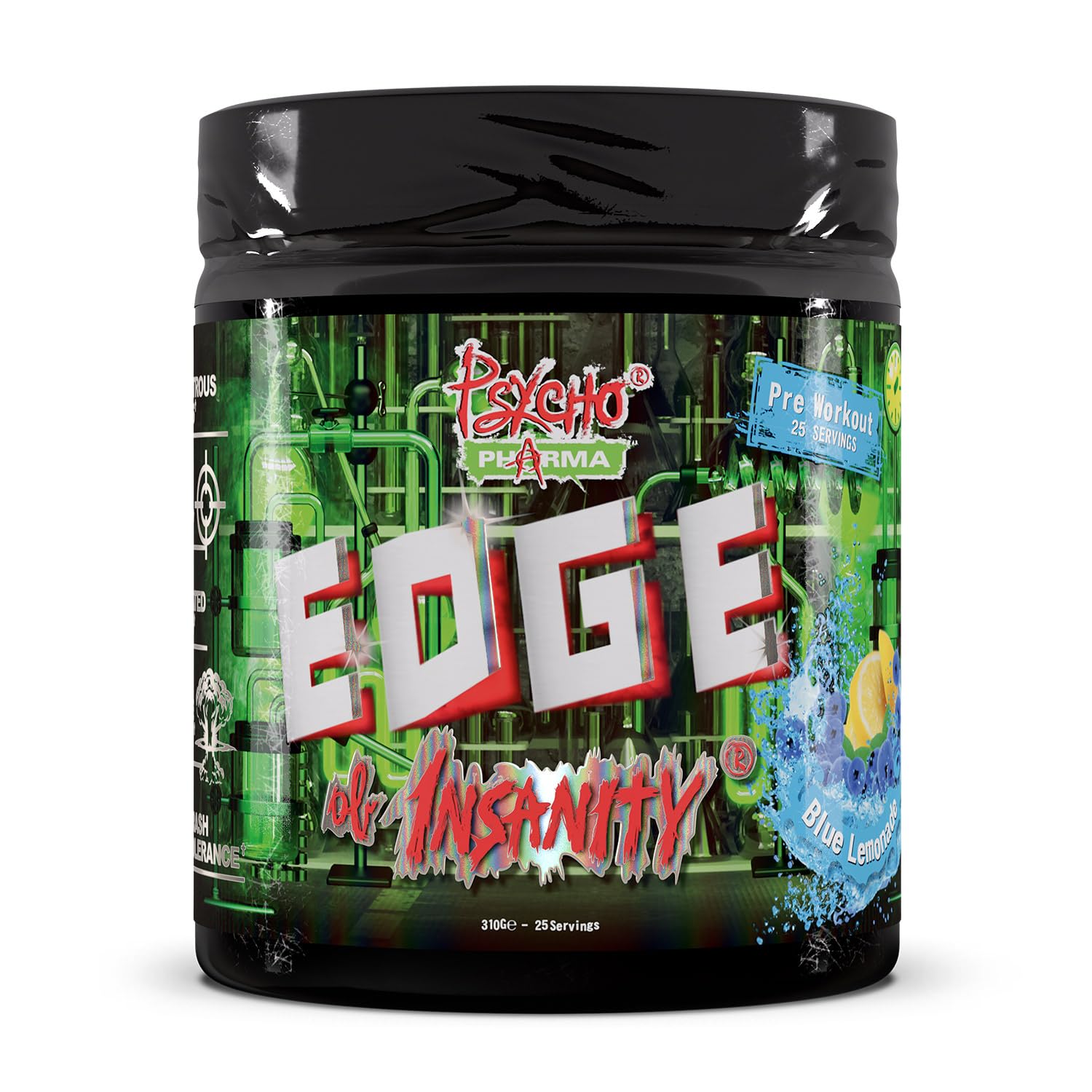 Edge of Insanity Pre Workout - Blue Lemonade