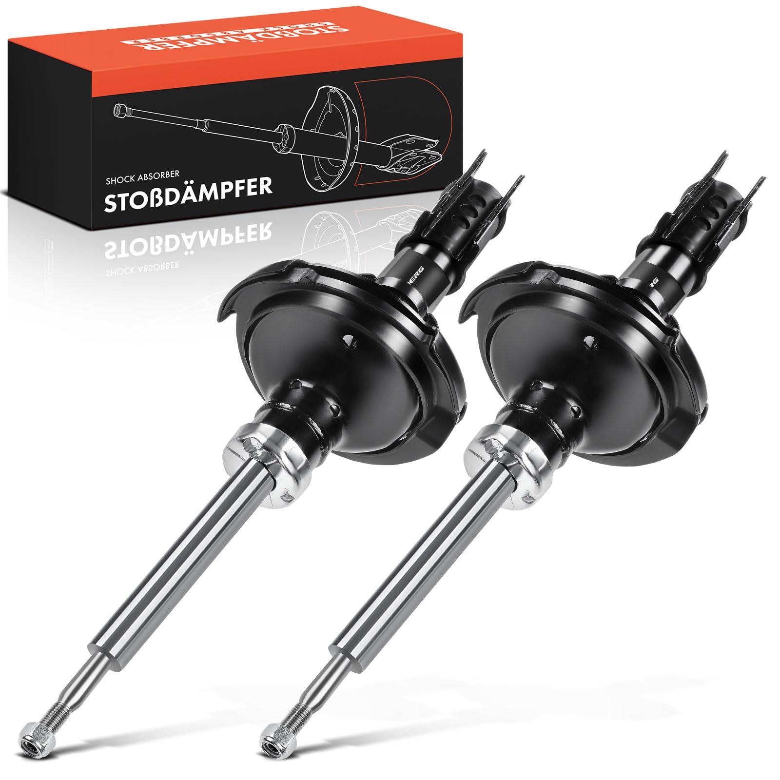 Frankberg 2 amortiguadores delanteros de 564 mm a presión de gas 31304066 | Compatible con: Vel Satis BJ0_, XC90 I 275