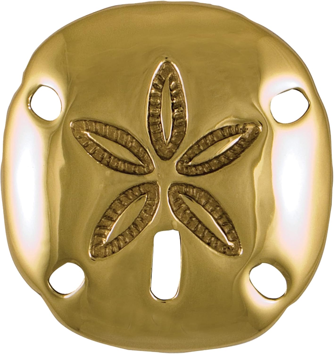 Sand Dollar Doorbell Ringer - Nickel Silver,