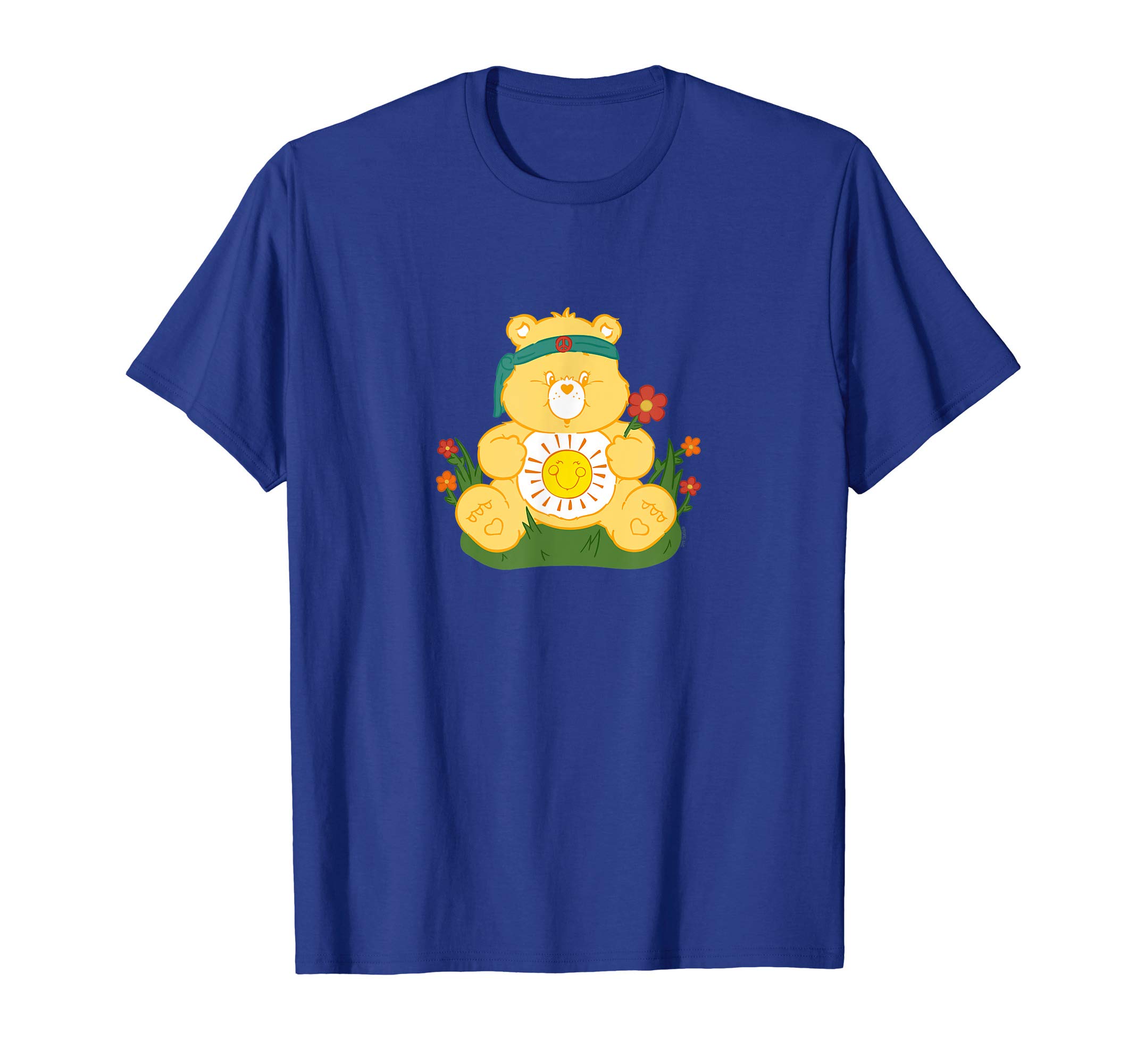 Care BearsPeace Bear Hippie Funshine Retro Cartoon T-ShirtOEKO-TEX STANDARD 100