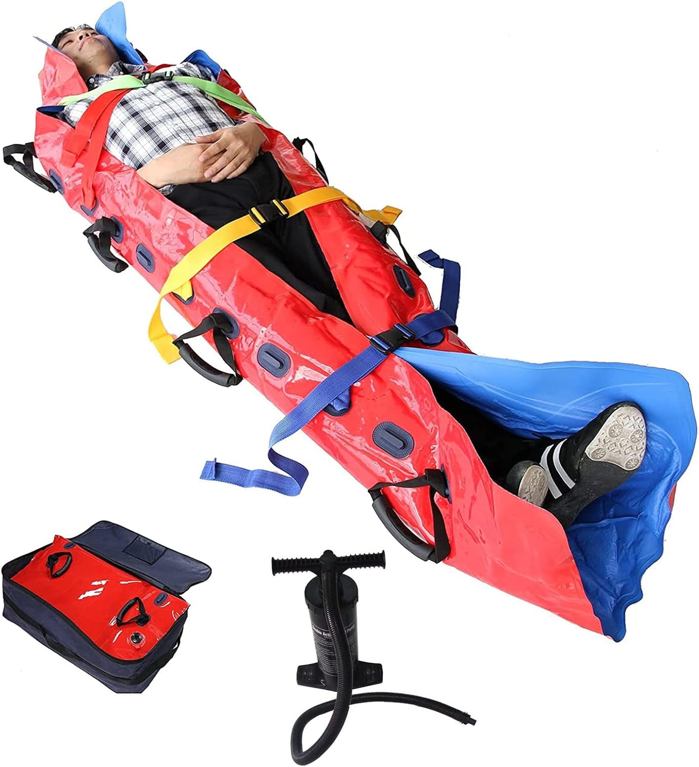 Portable Stretcher, Vacuum Stretcher, Fully Body Fracture Protection