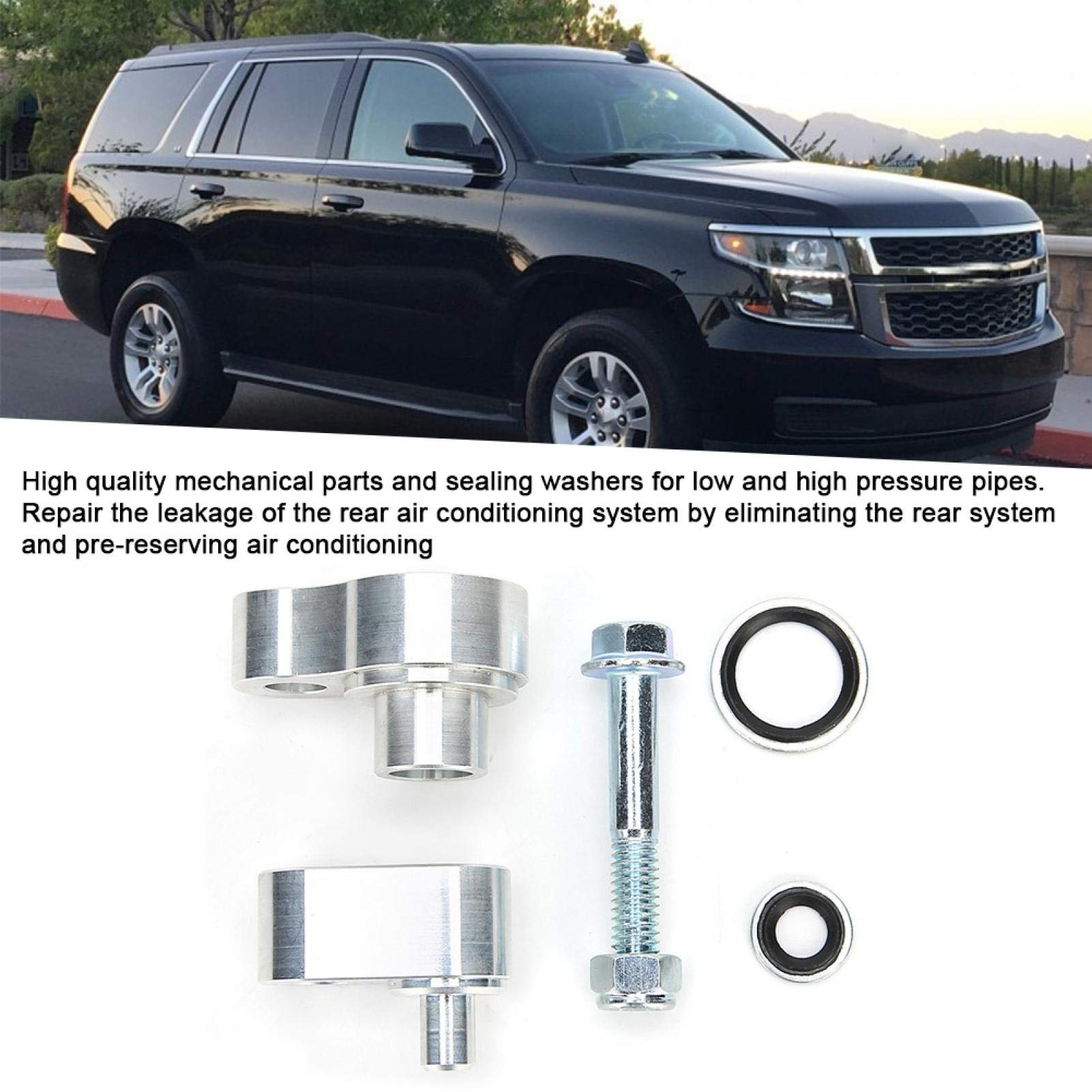 A/C Block Off Kit akcesoria samochodowe zamiennik do Chevrolet Tahoe 02-09 SRG10009