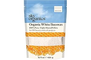 Sky Organics Organic White Beeswax