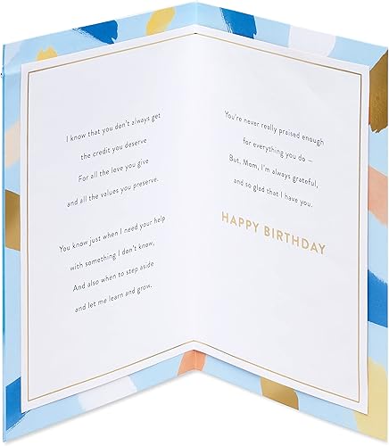 Miniatura 2 de American Greetings Tarjeta de cumpleaños para mamá (Learn and Grow)