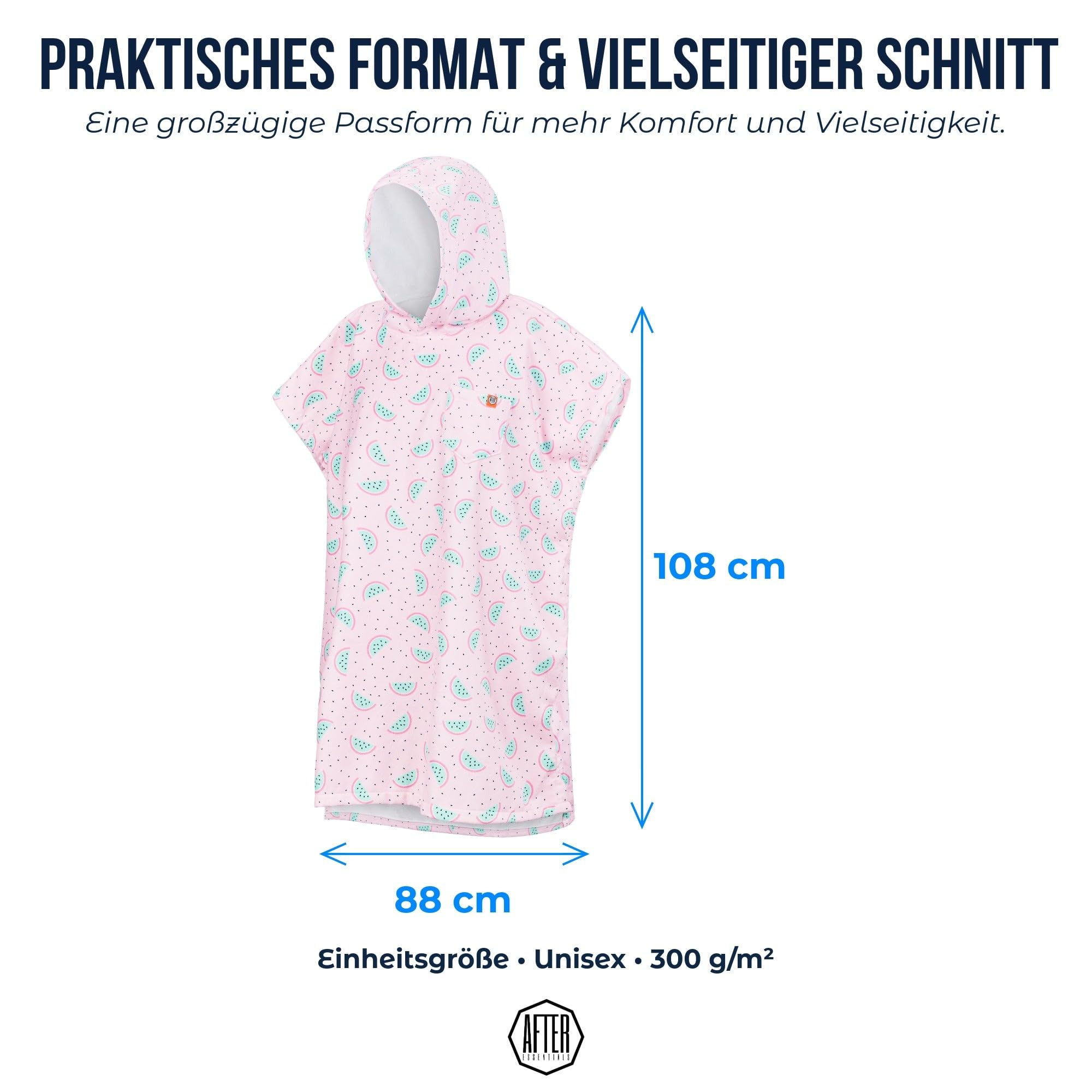Poncho Watermelon - Rosa