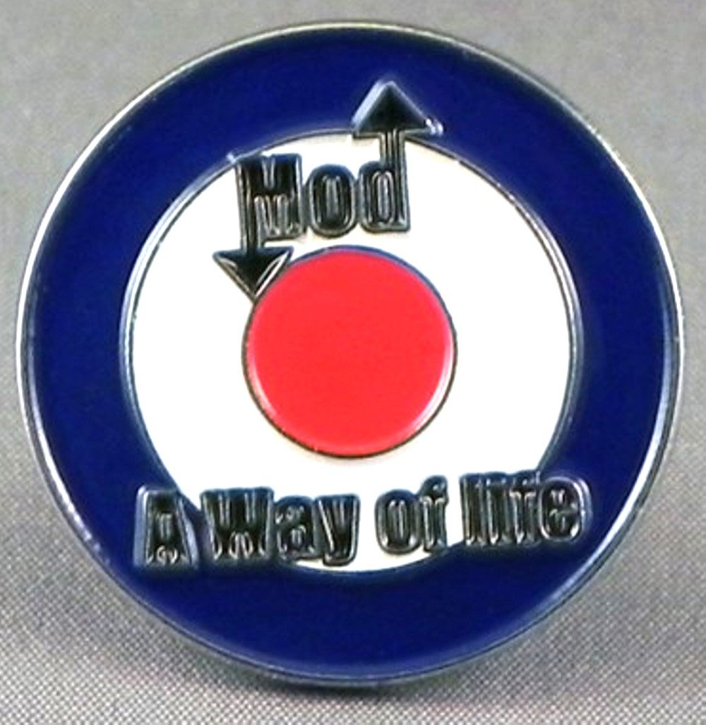 Metal Enamel Pin Badge Brooch MOD 'Way of Life'