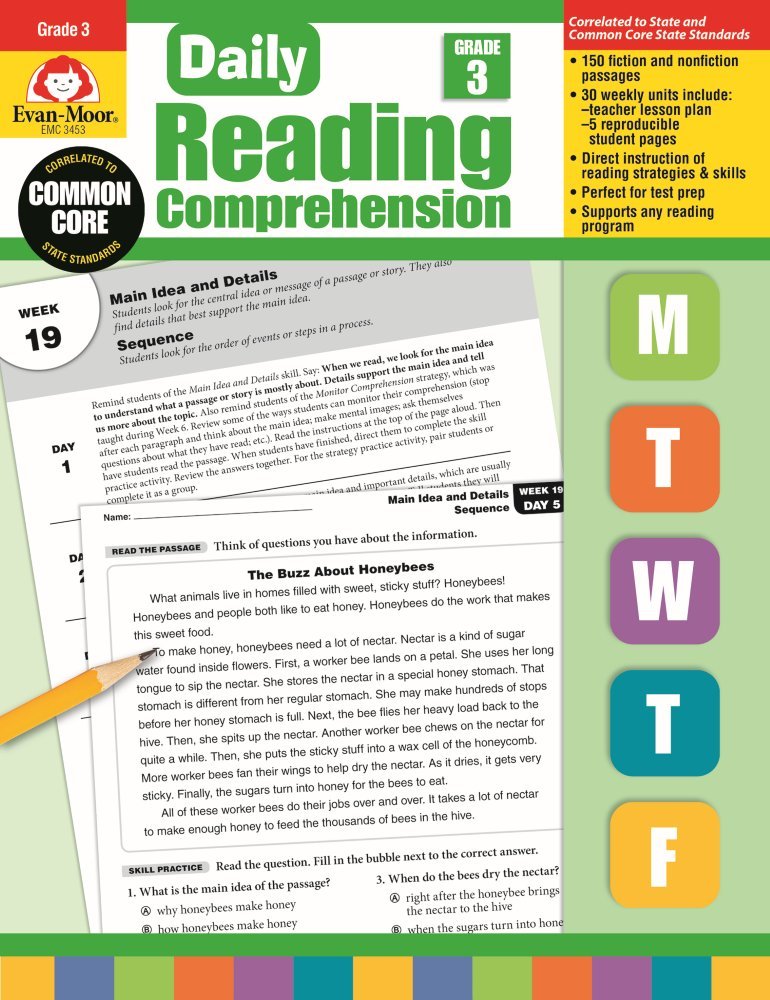 Daily Reading Comprehension, Grade 3 (Daily Reading Comprehension)      Paperback – January 1, 2010