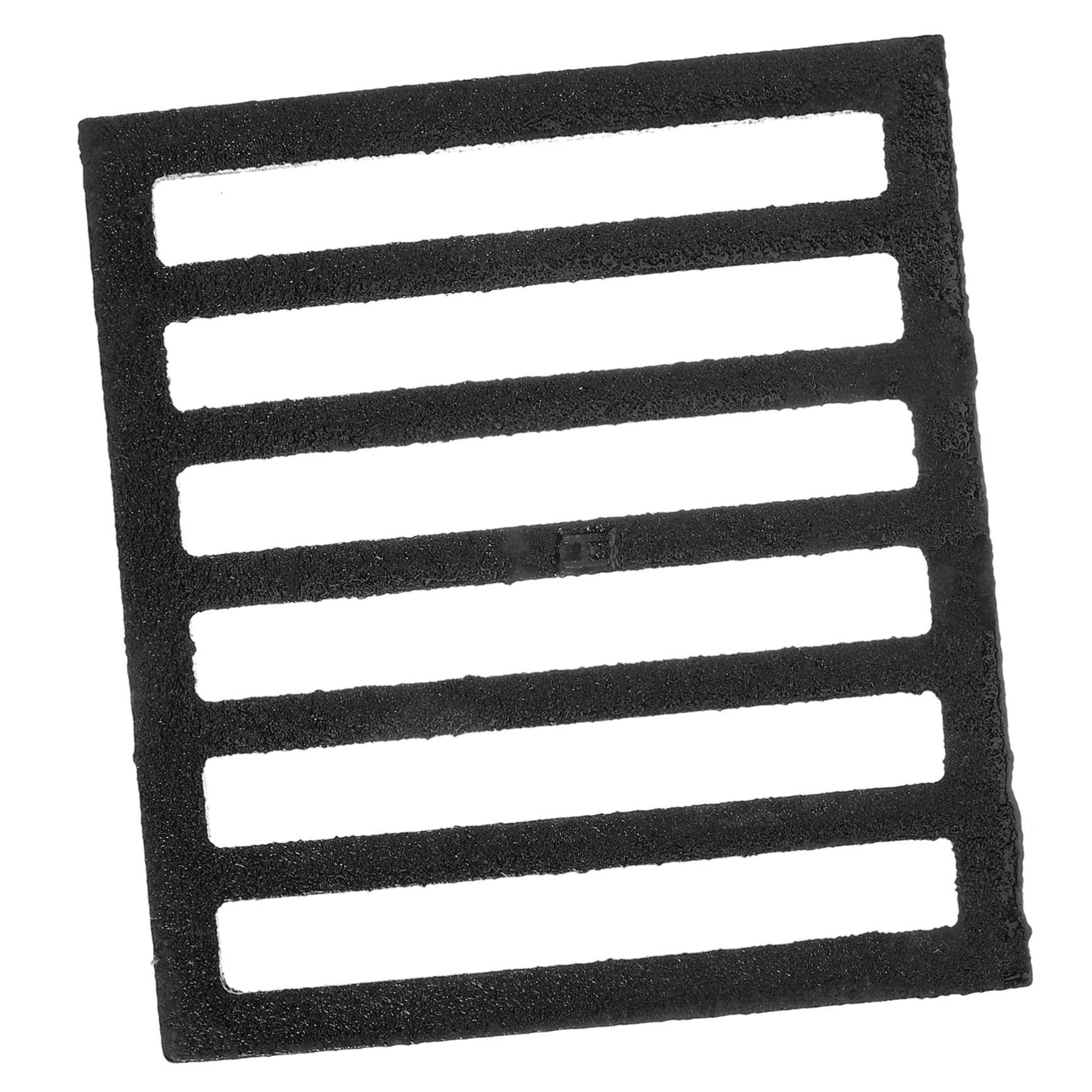 Tapa de Desagüe de Piso de Hierro Negro Rejilla Filtro