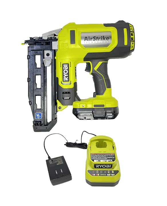 RYOBI ONEAND 18V 16-Gauge Cordless AIRSTRIKE
