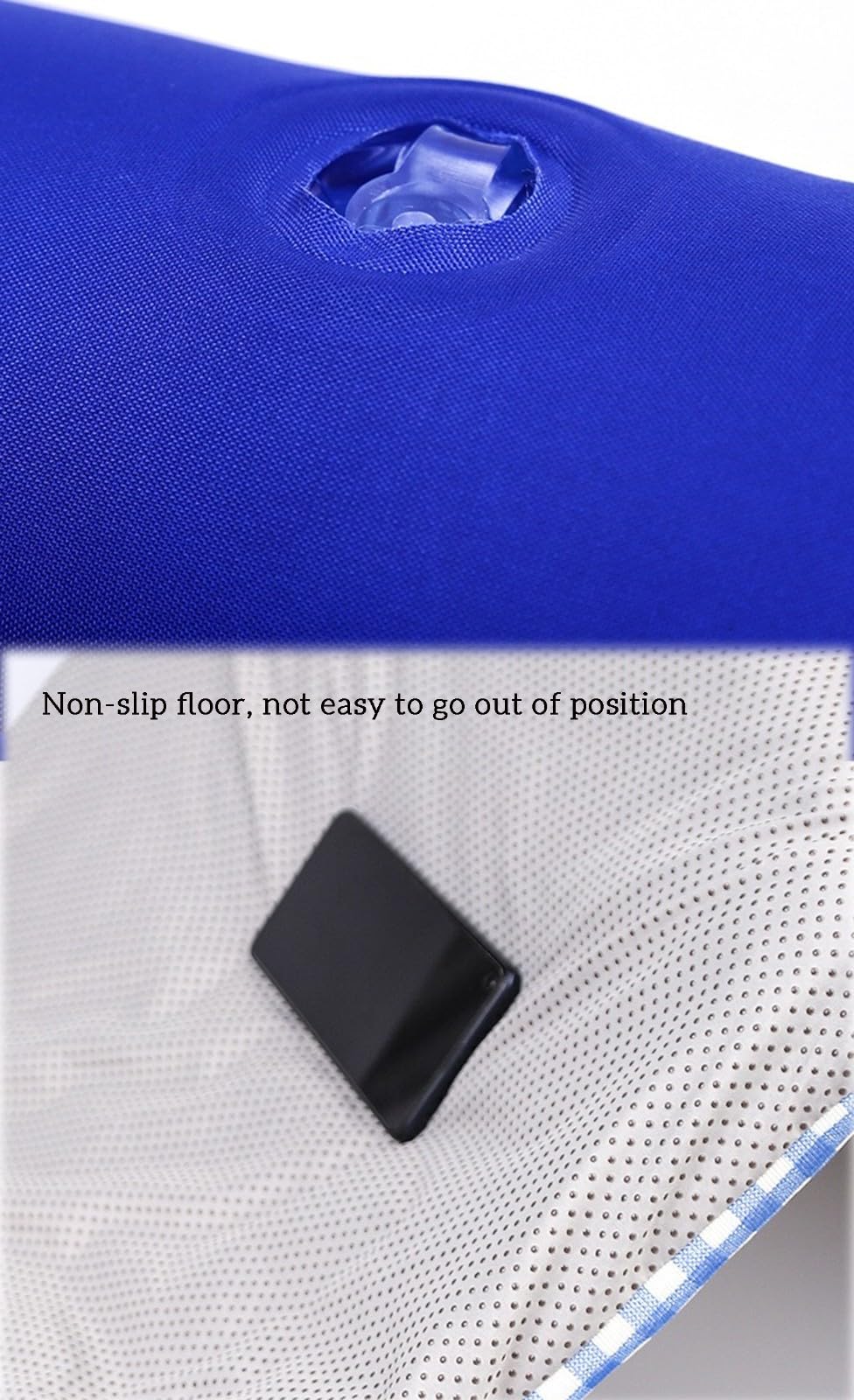 BLUEZY Colchón Antiescaras, Almohada Antiescaras Cojín Que Evita Las Escaras Transpirable Ligero para Dispersar La Presión Corporal para Ancianos Postrados En Cama, Impermeable