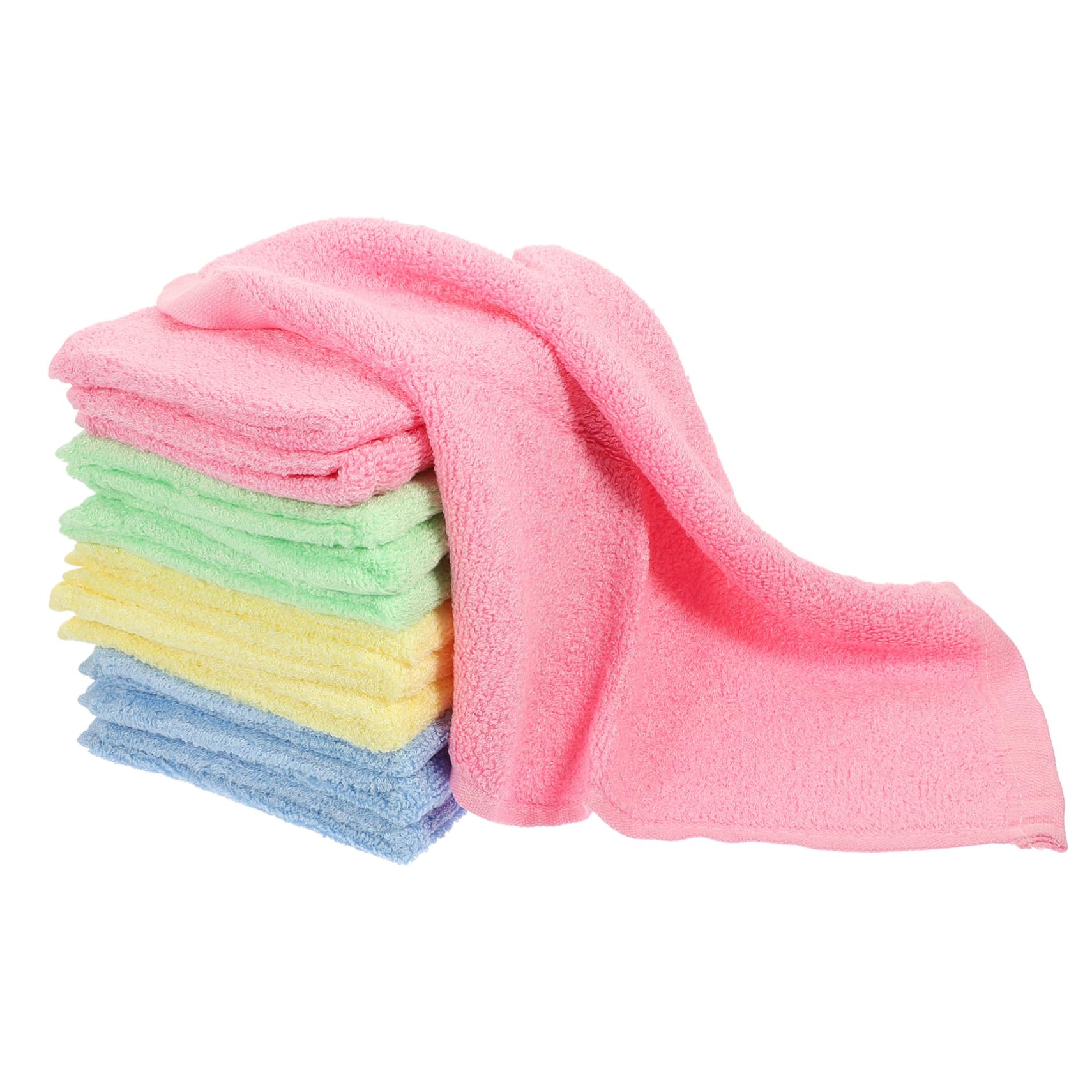 Yardenfun 12 Piezas Toallas de Limpieza de Microfibra para Hogar Paquete de Multiusos Absorbentes y Reutilizables para Cocina y Platos
