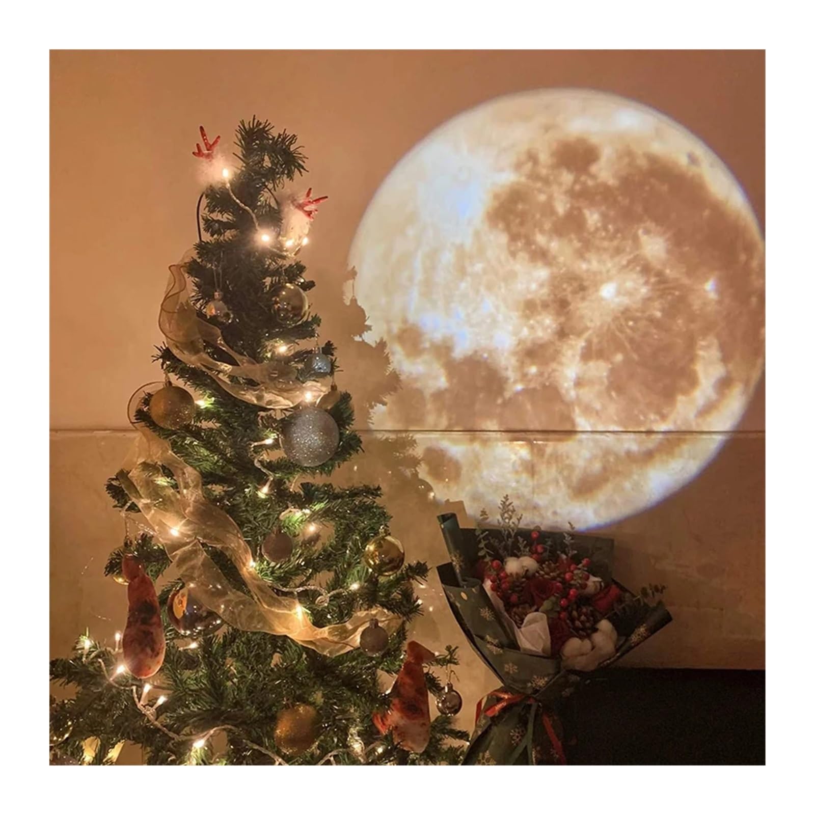 Proyector de Halloween, Proyector Led de Halloween, luz nocturna, Calavera, fantasma, proyecto de Navidad, lámpara de pared de fondo, decoración for fiesta de dormitorio, foto Prop(Style A)