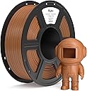 ELEGOO PLA+ Filament 1.75mm Brown 1KG, High Toughness PLA Plus 3D Printer Filament Dimensional Accuracy +/- 0.02mm, 1kg Spool(2.2lbs) Fits for Most FDM 3D Printers