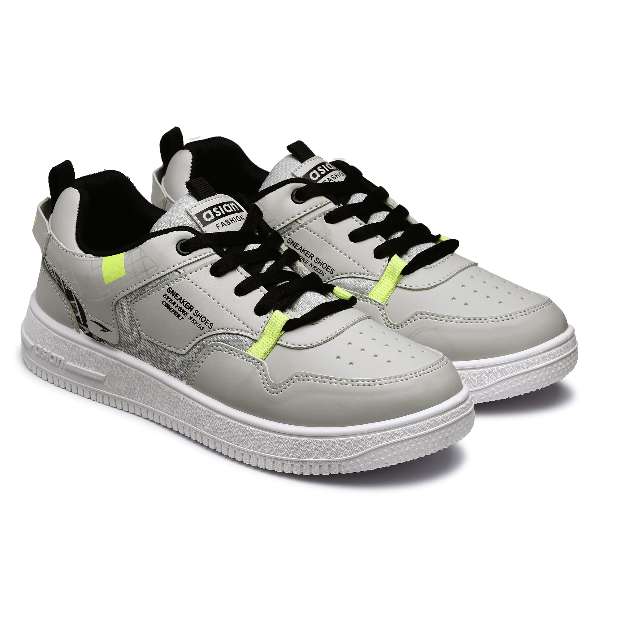 ASIAN Mens Thunder-05 White Casual Sneaker Shoes with Lightweight Extra Cushion Lace-Up Shoes for Mens & Boys (B0CJR8DDGG) Amazon Price History, Amazon Price Tracker