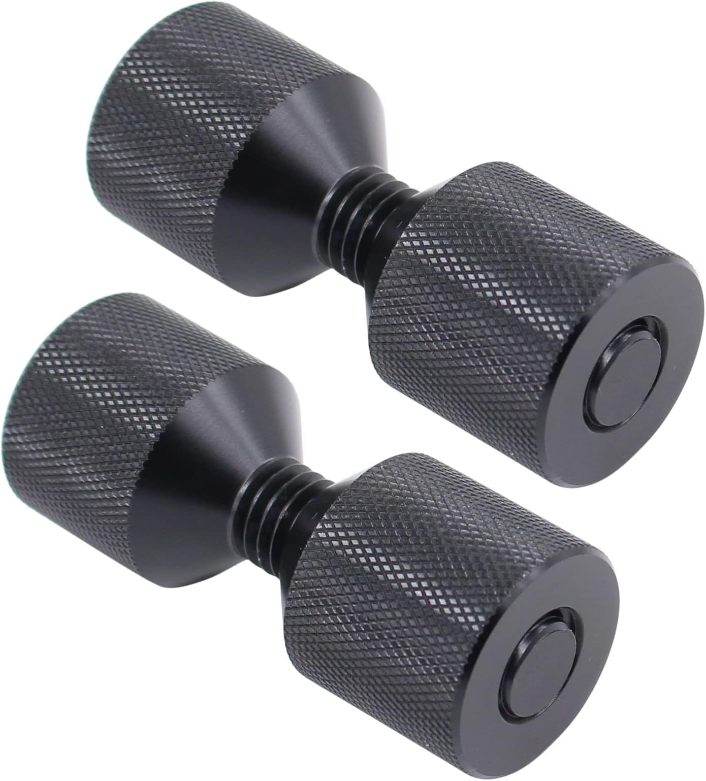 HouYeen 1-1/8'' 2 Hole Flange Alignment Pin Align Pipe for For 1/2''–14'' 150LB Flange Anodized Black Pack of 2