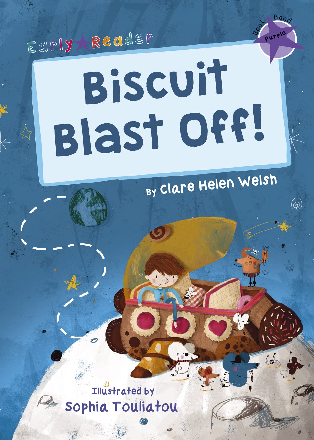 Biscuit Blast Off!: (Purple Early Reader) by Clare Helen Welsh PAPERBACK