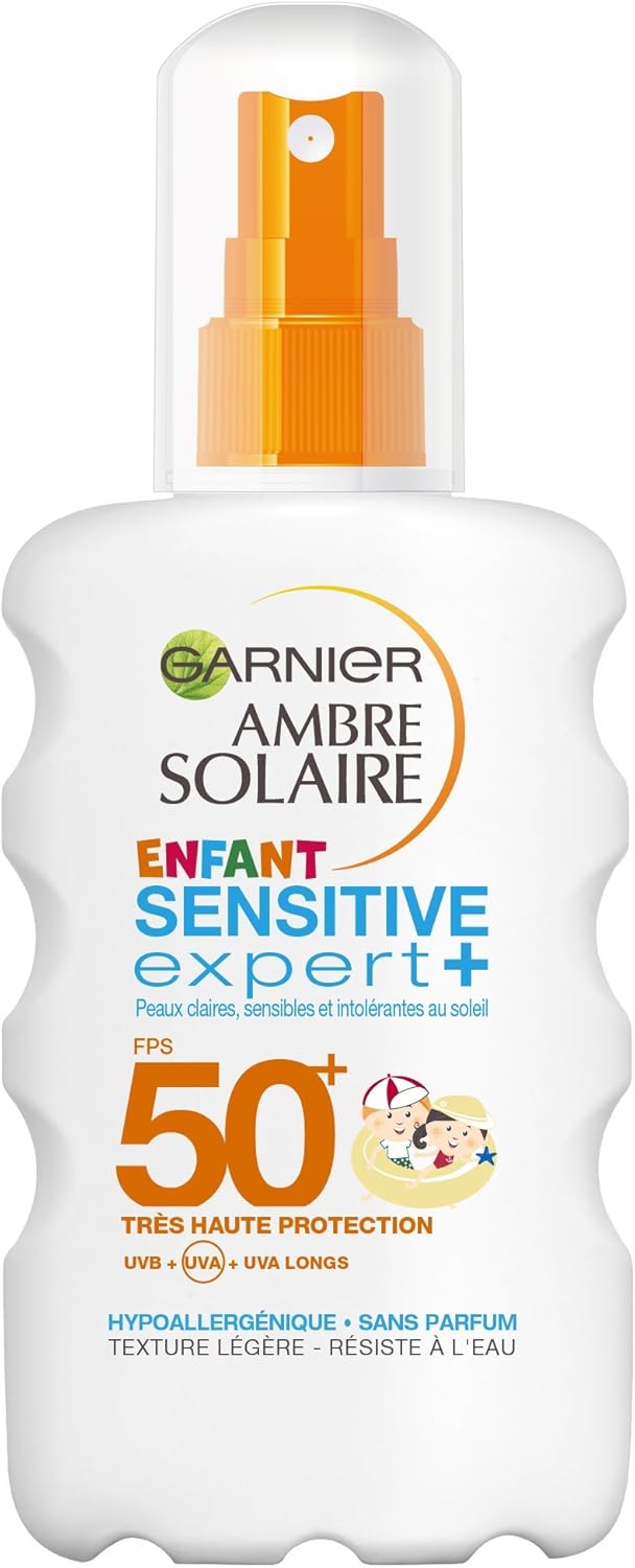 Ambre Sun Spray Sensitive Expert SPF 50+ Voor Kinderen – 200 ml