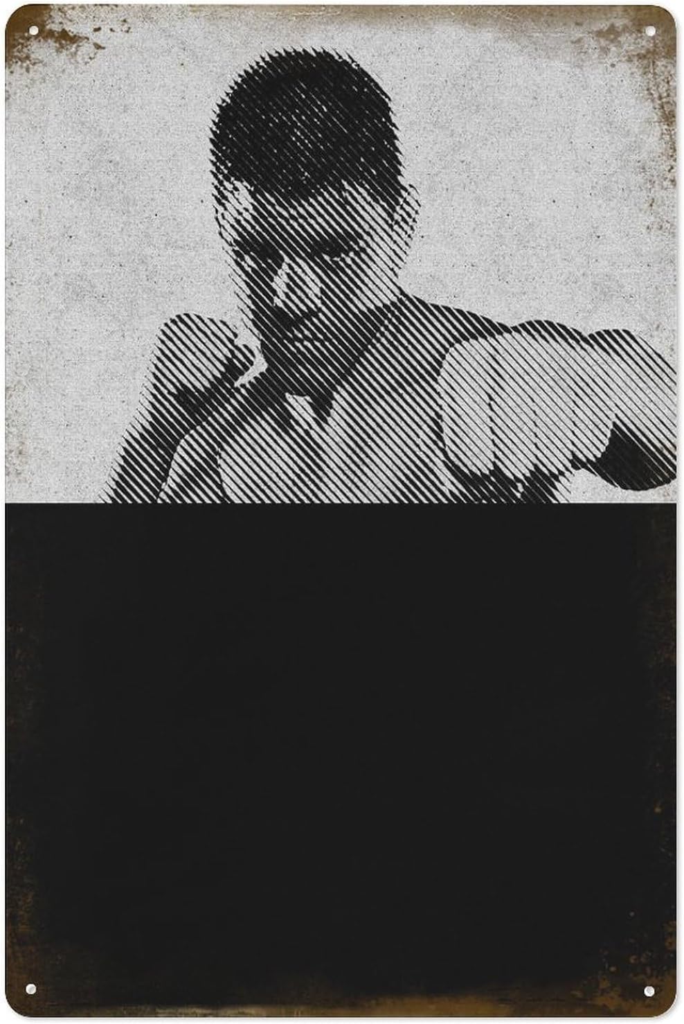 Nick Diaz Metal Tin Sign Poster 8”×12” Painting Sign Funny Wall Vintage Art Decor Retro Plaque For Home Bar Pub Club Cafe Decoration