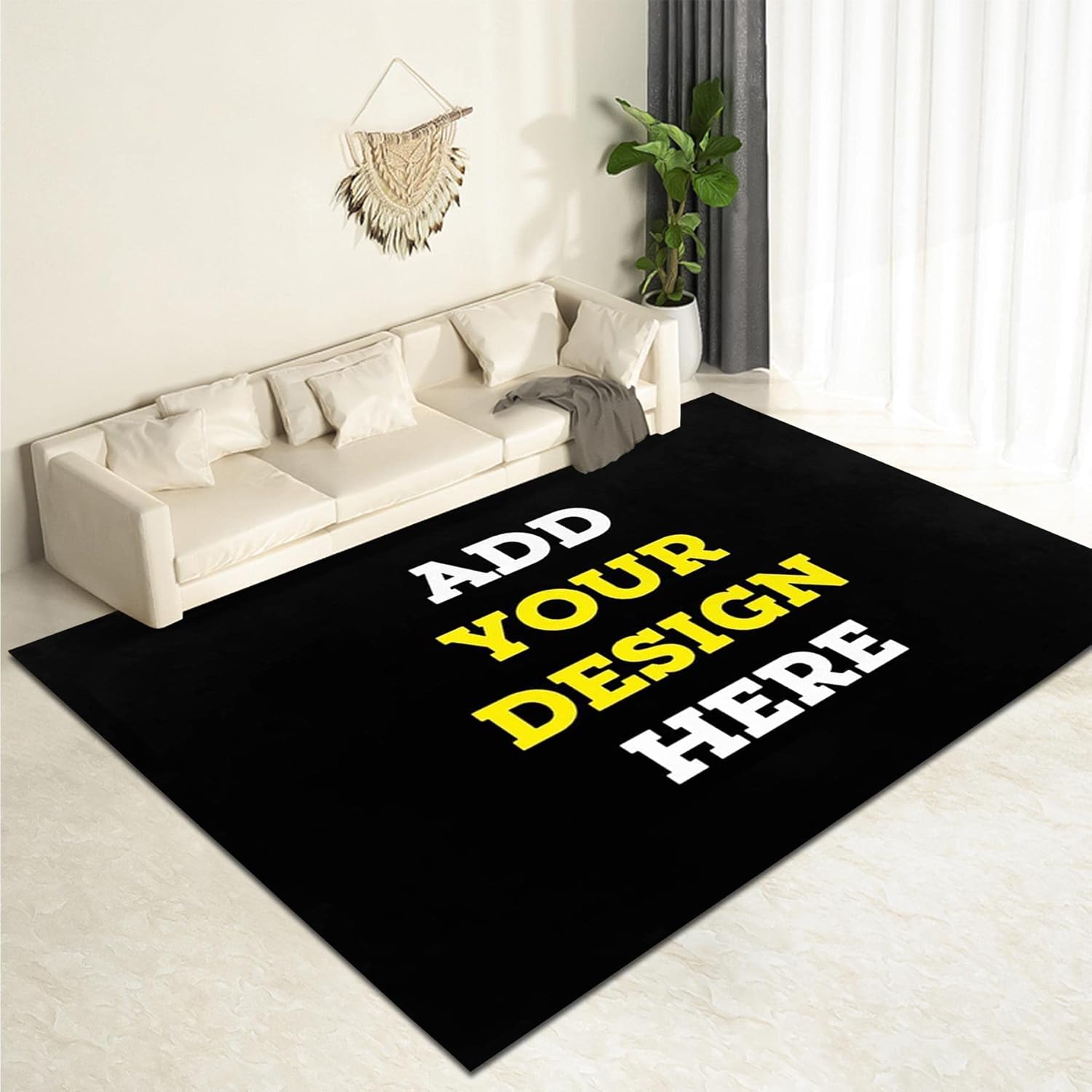 Personalized Your Own Area Rug Customized with Photo